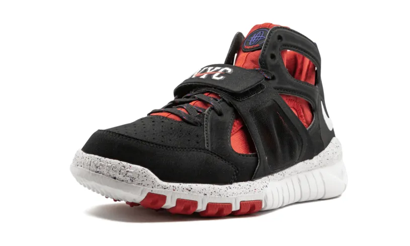 Nike Basketball Huarache Free Shield 'BLACK RED'